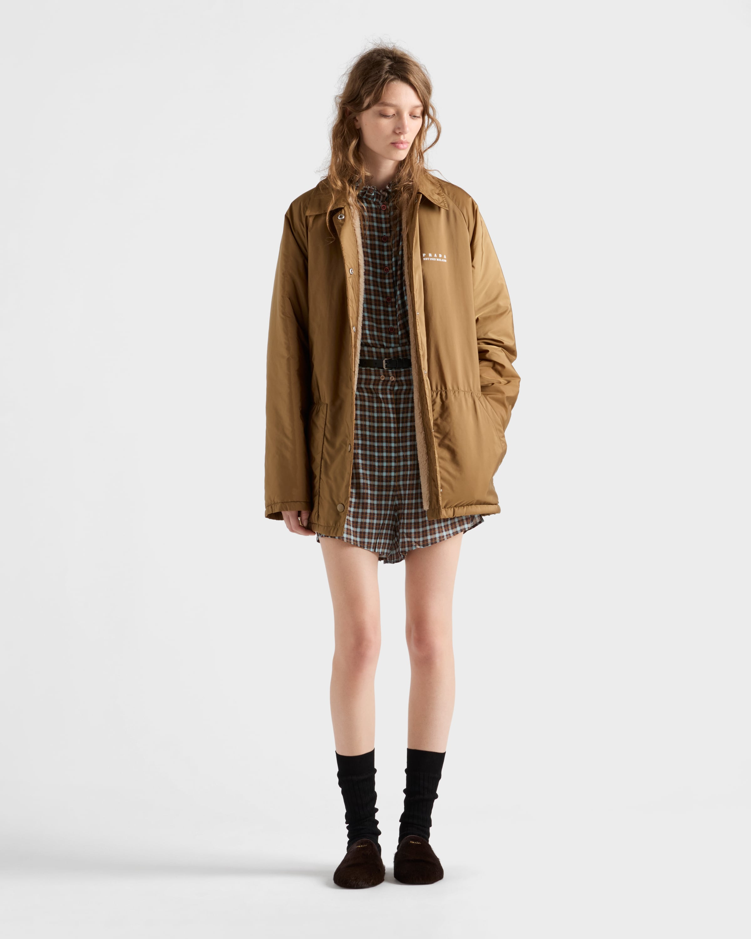 Lightweight Re-Nylon blouson jacket - 2