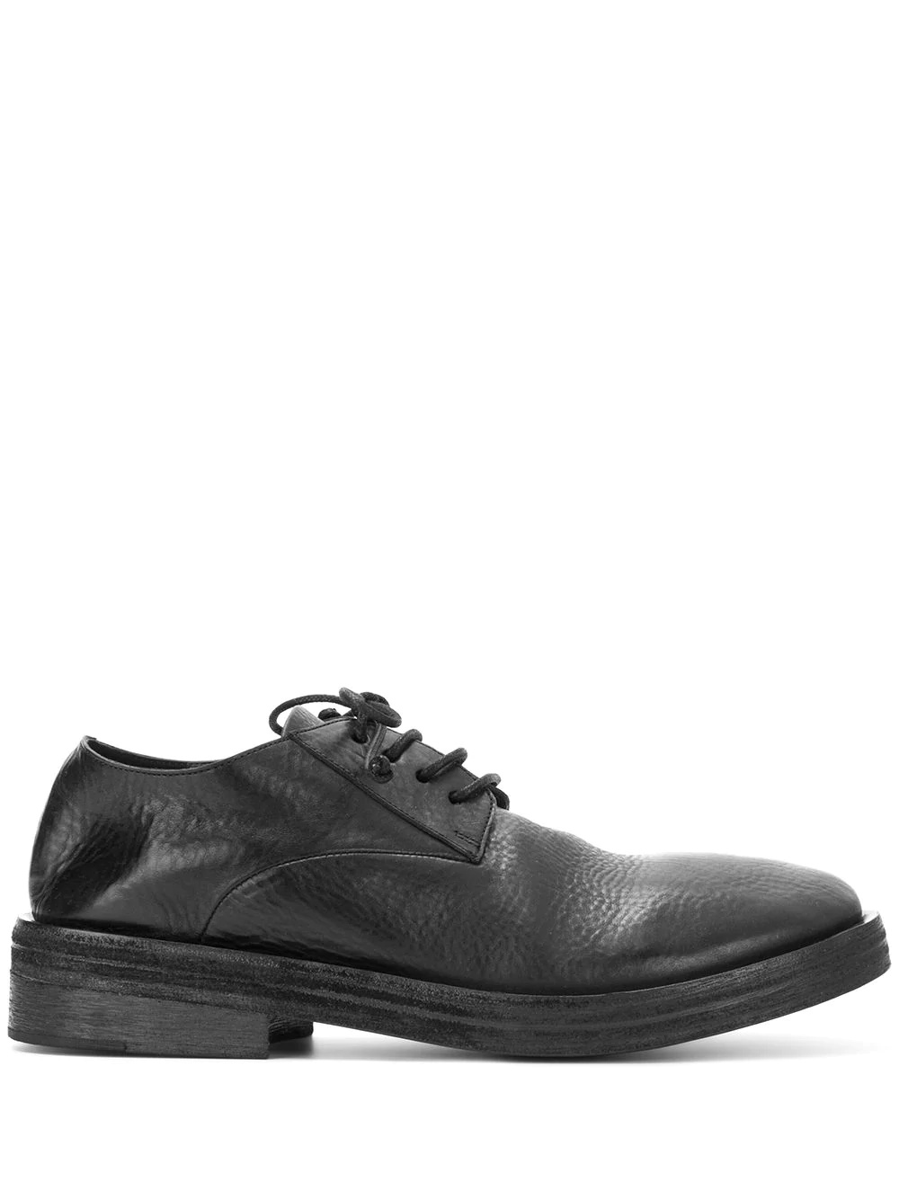 chunky sole derby shoes - 1