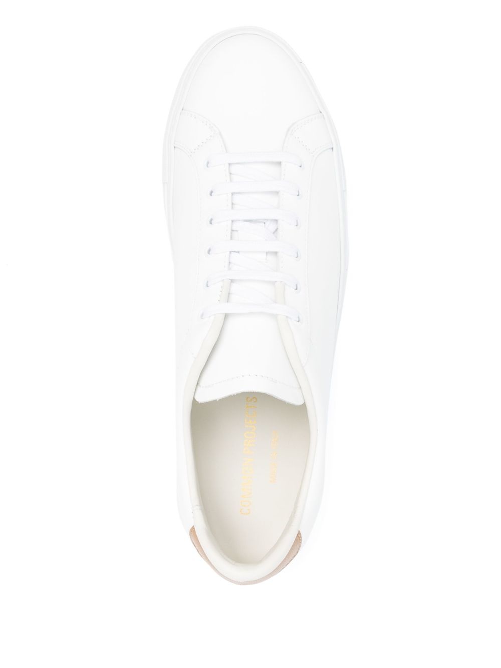 leather sneakers - 4