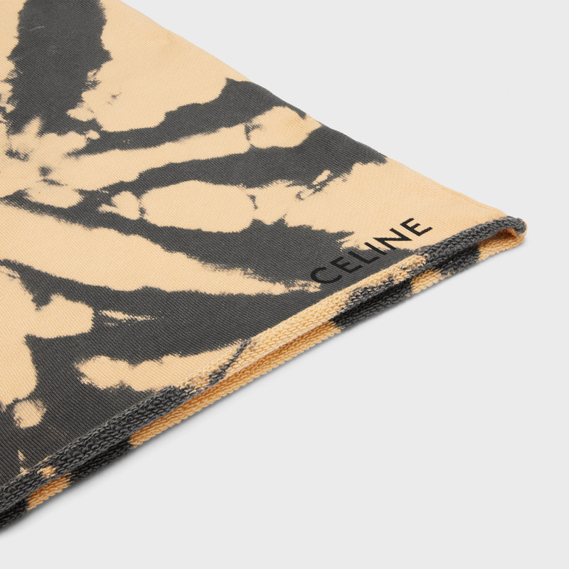 Celine shorts in tie-dye cotton fleece 4