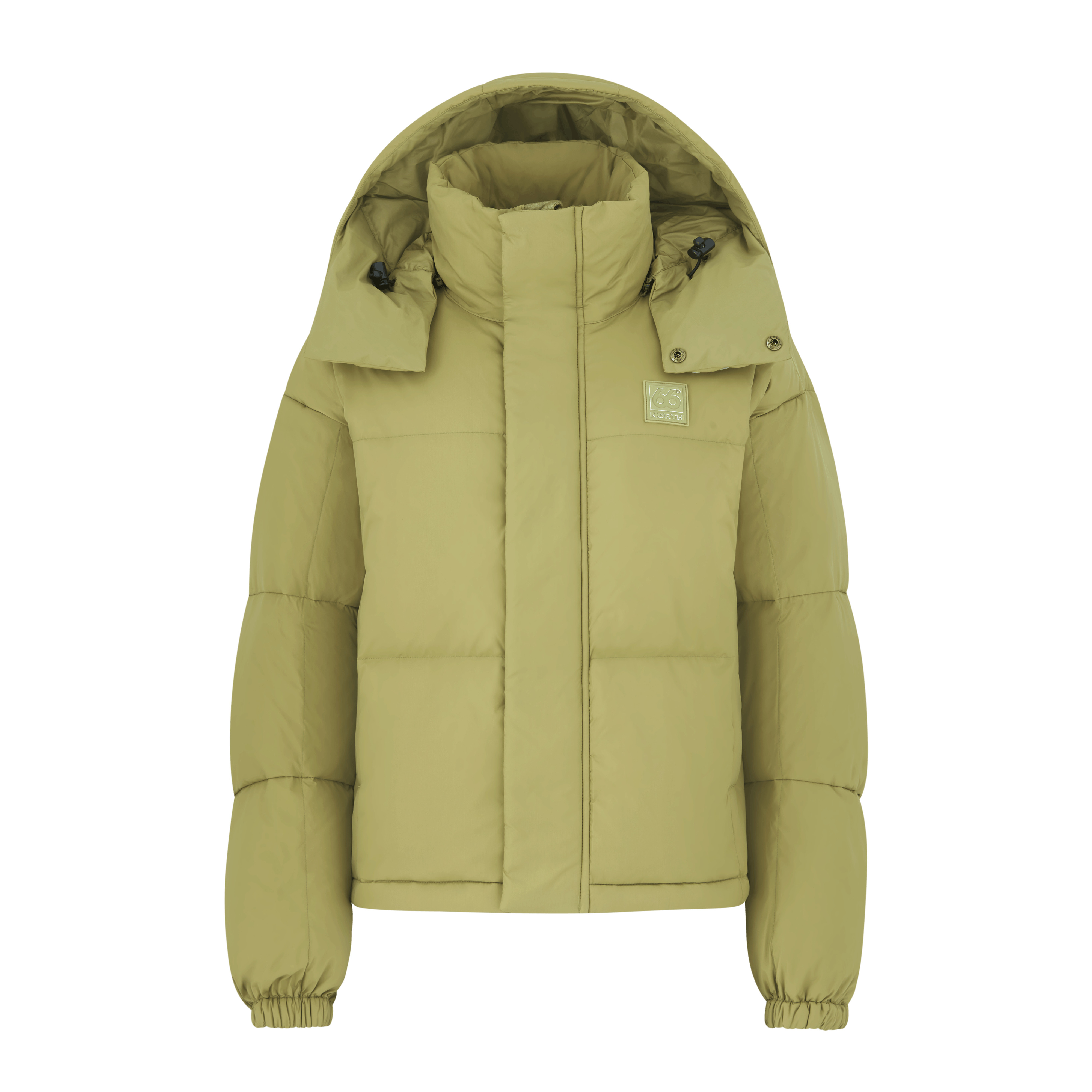 Dyngja Cropped Down Jacket - 1