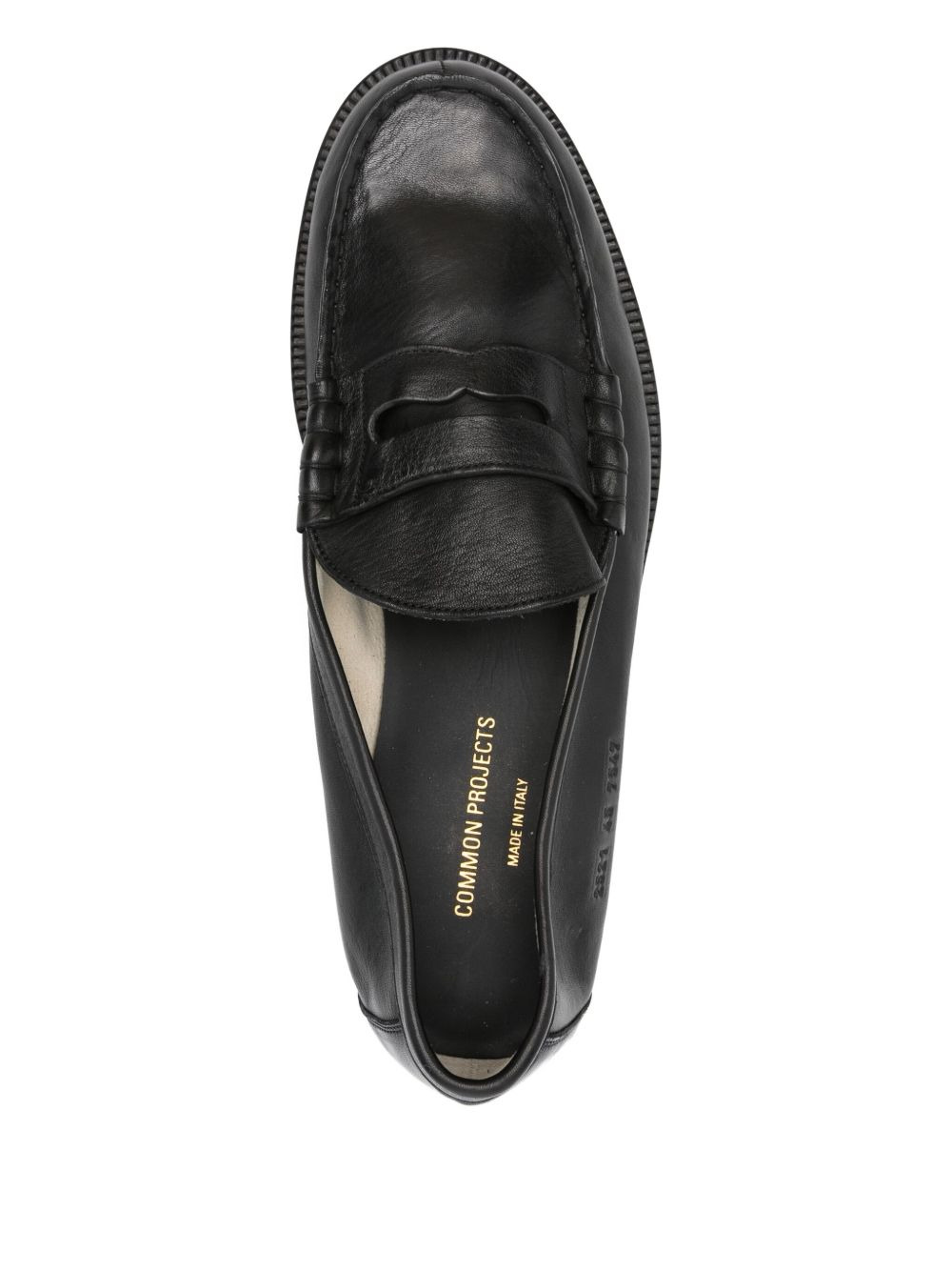 penny leather sneakers - 4