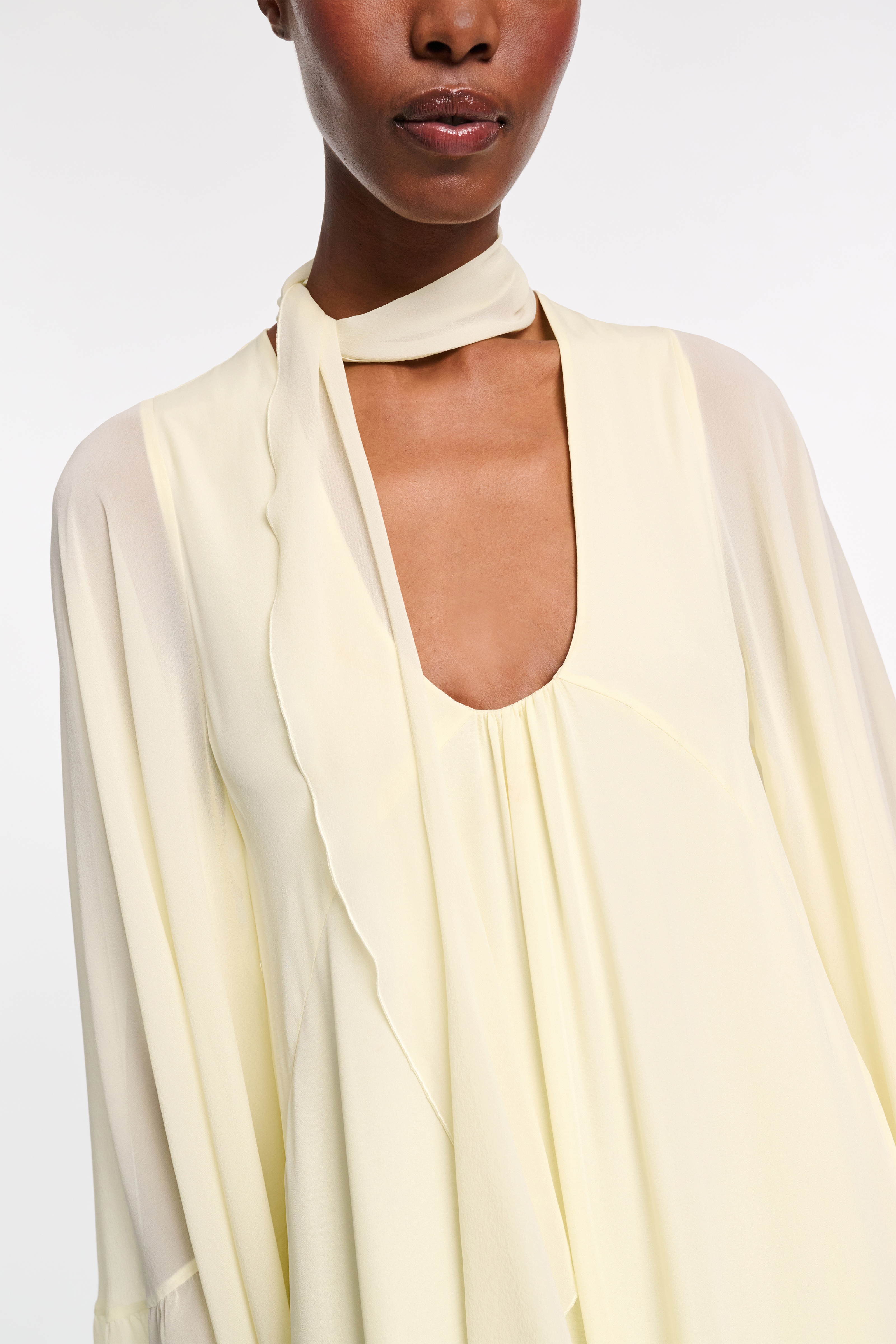 SHEER TWIST I dress - 7