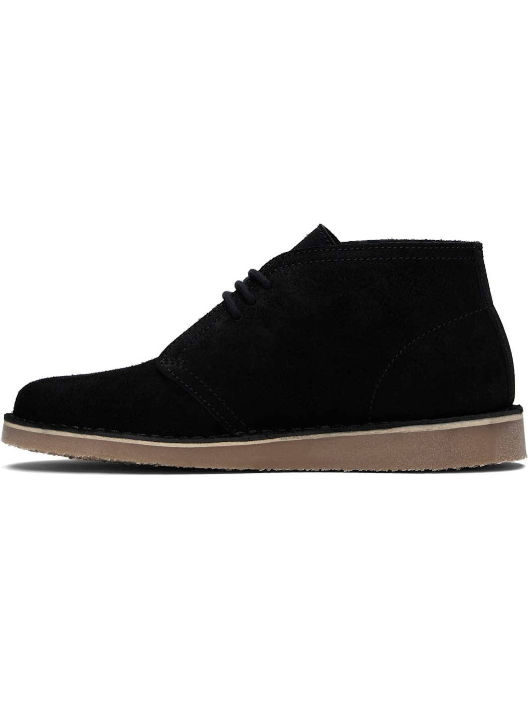 Black Hawley Suede Desert Boots - 3