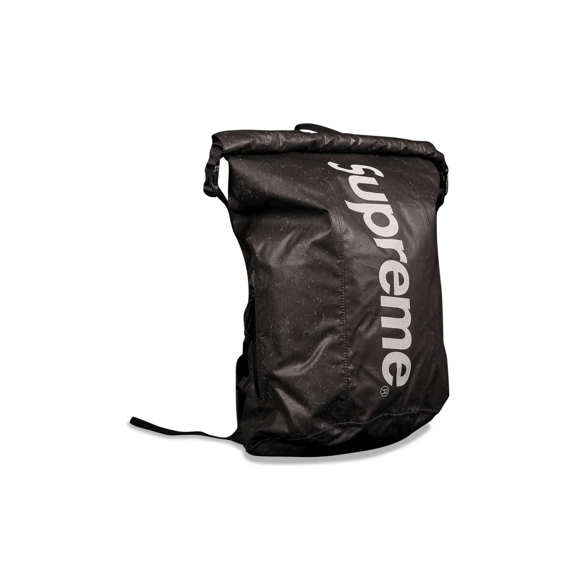 Supreme Supreme Waterproof Reflective Speckled Backpack Black REVERSIBLE