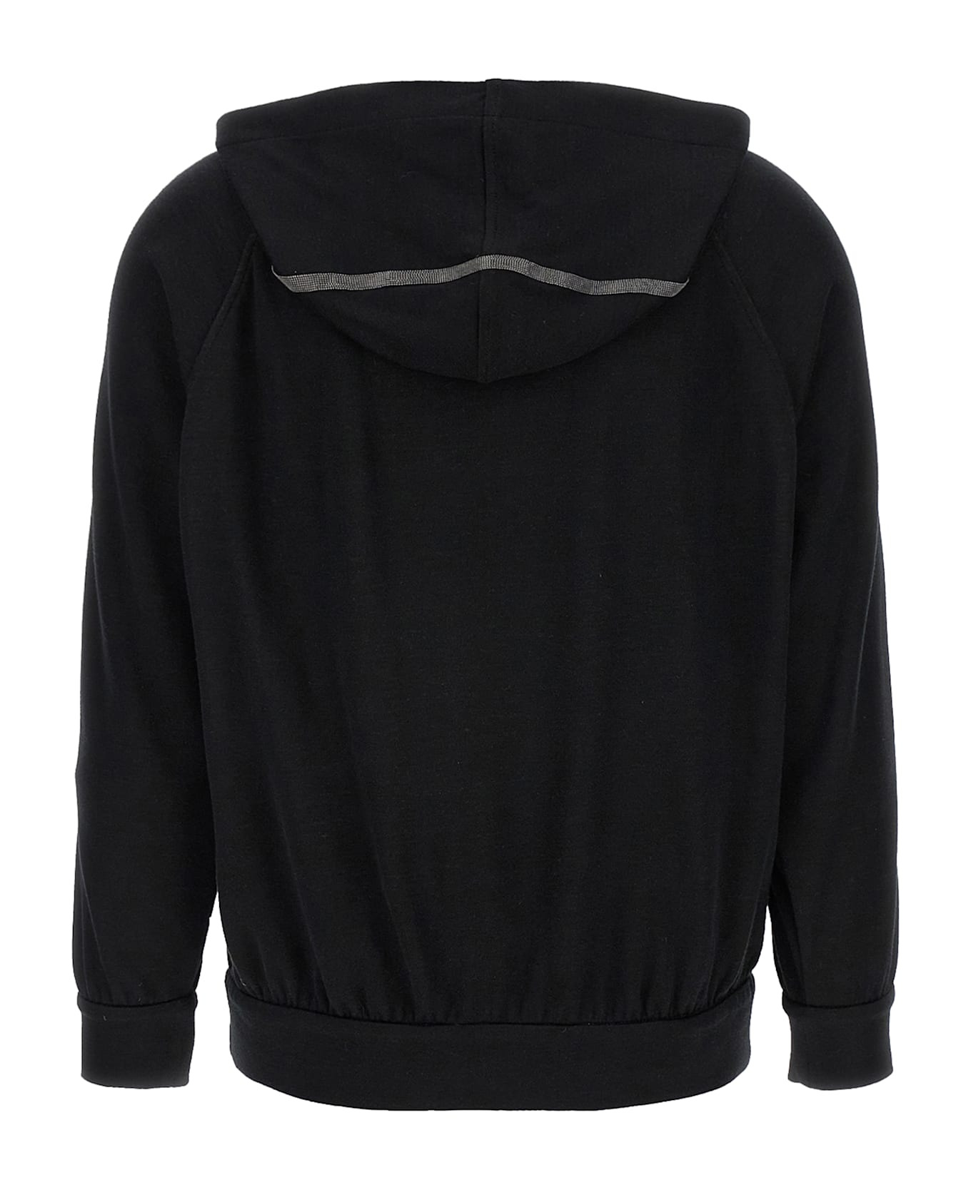 'shiny Trims' Hoodie - 2