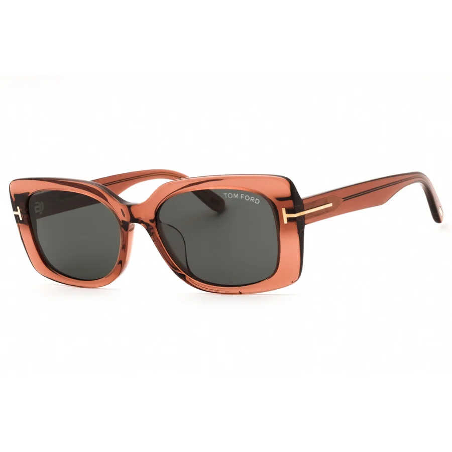 Tom Ford Brown Gradient Square Ladies Sunglasses FT1170-K 48F 54 - 1