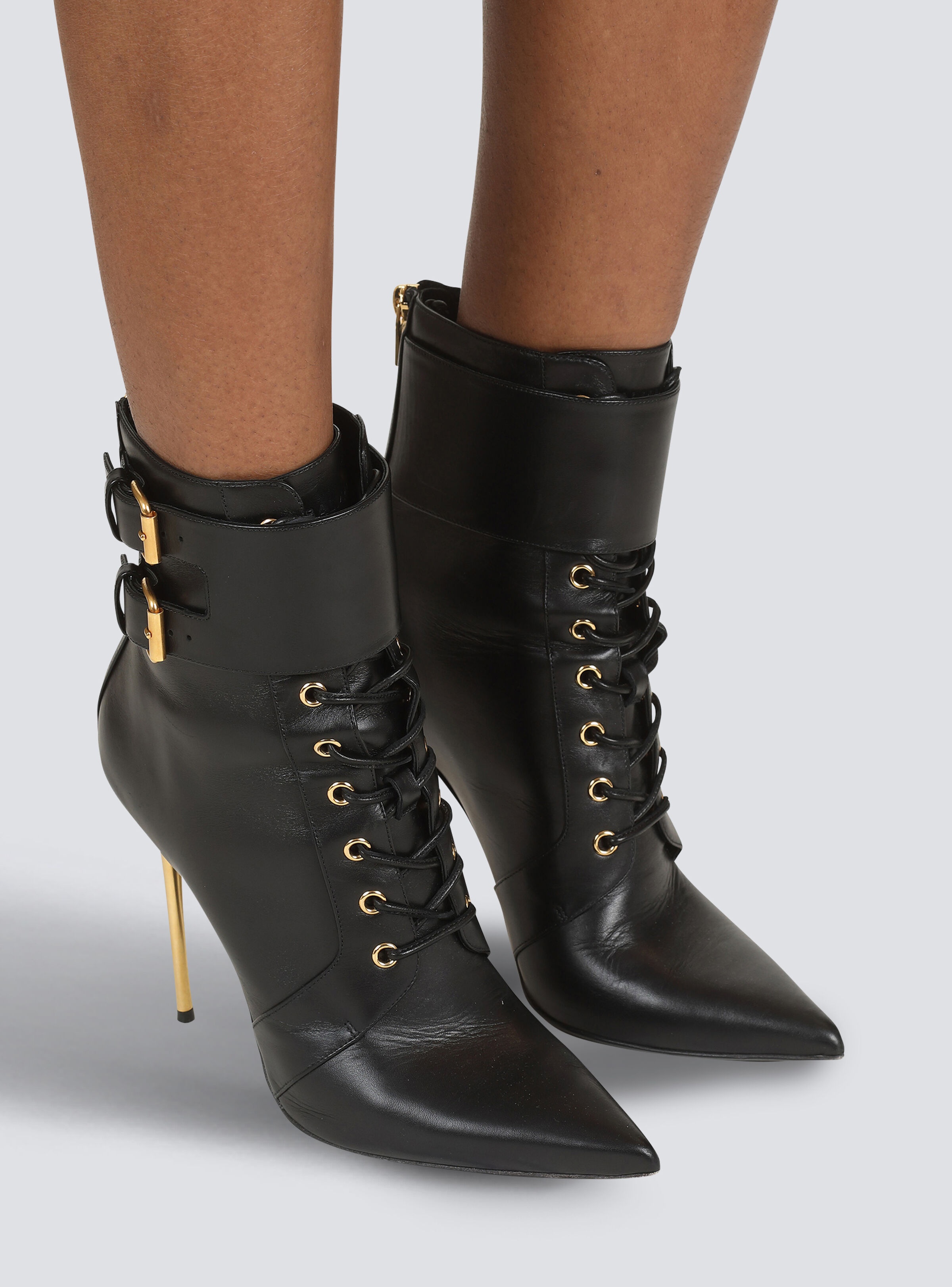 Leather Uria ankle boots - 7