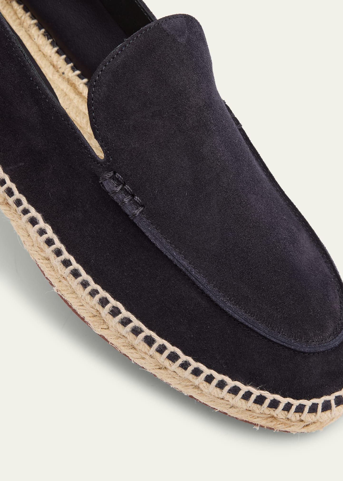 Men's Foldover Suede Espadrille - 6