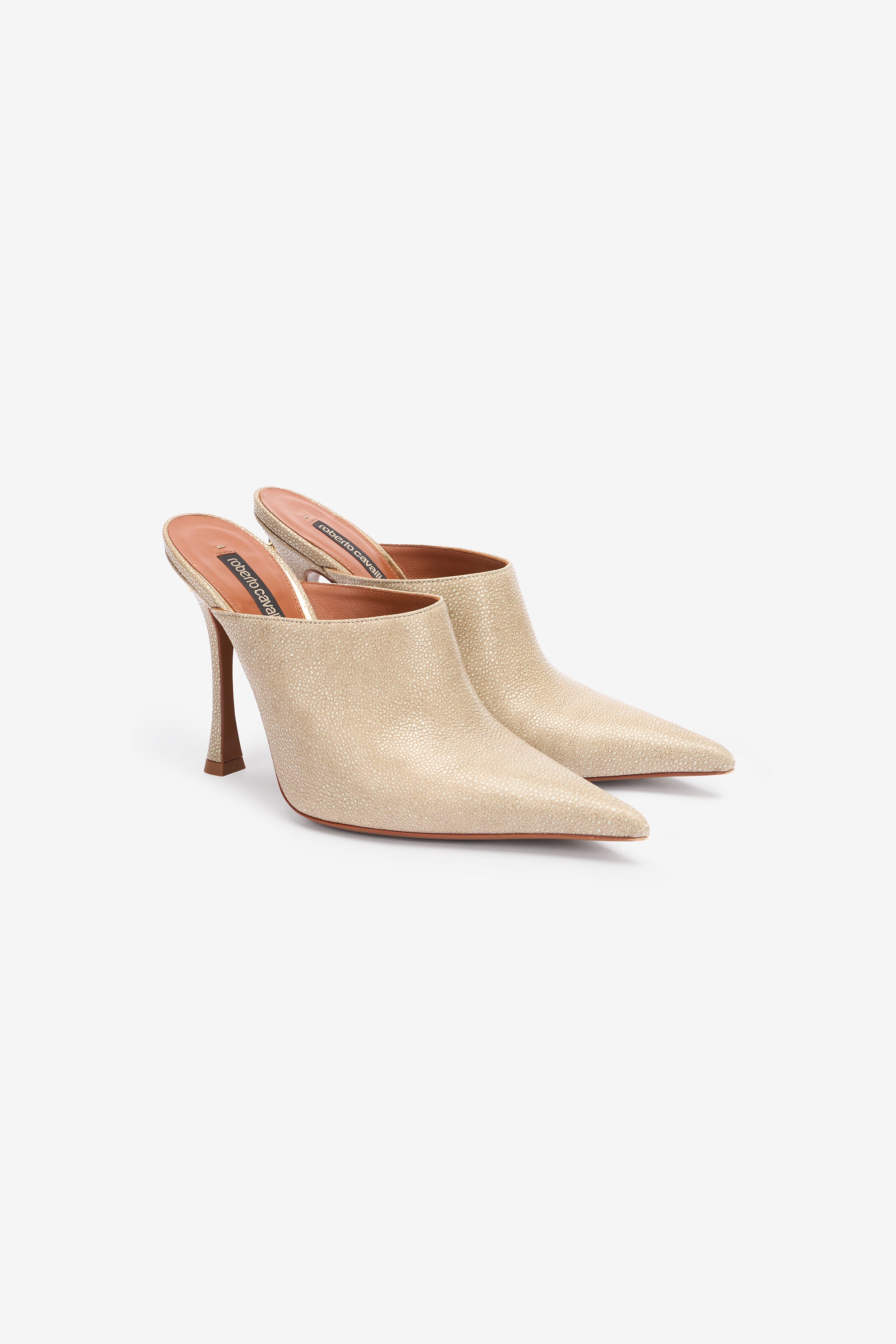Leather Pointed-Toe Mules - 2