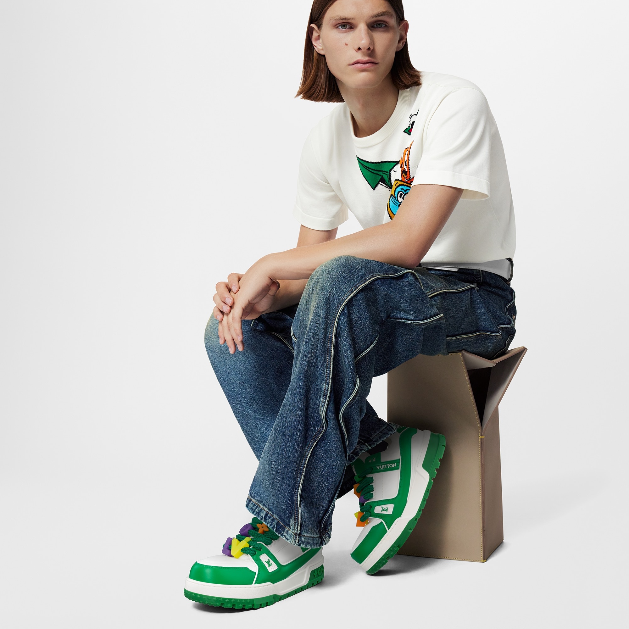 LV Trainer Maxi Sneaker - 8