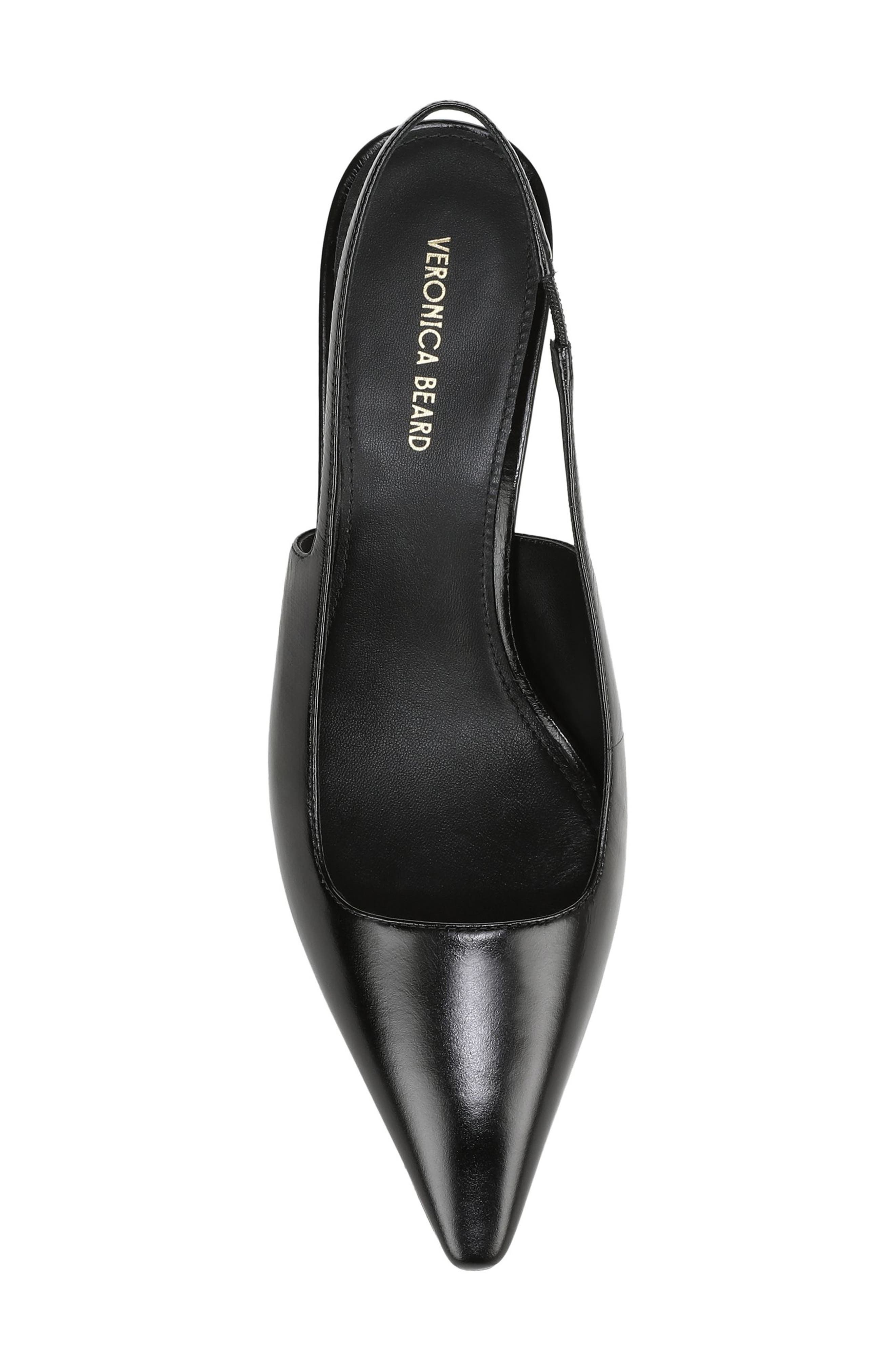 Veronica Beard Cashel Slingback Pointed Toe Pump in Black at Nordstrom - 5