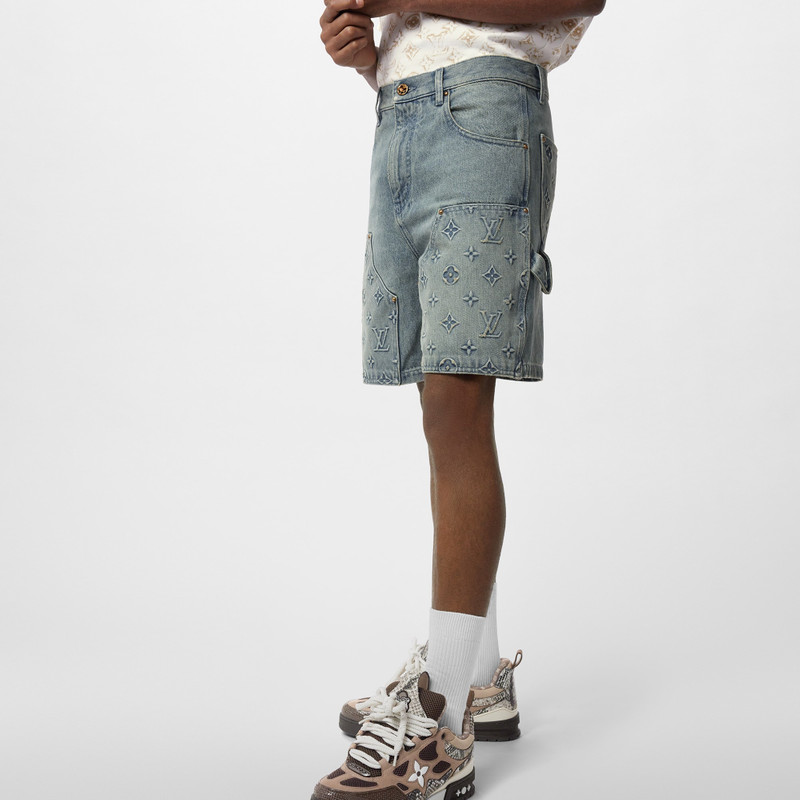 Denim Carpenter Shorts 4