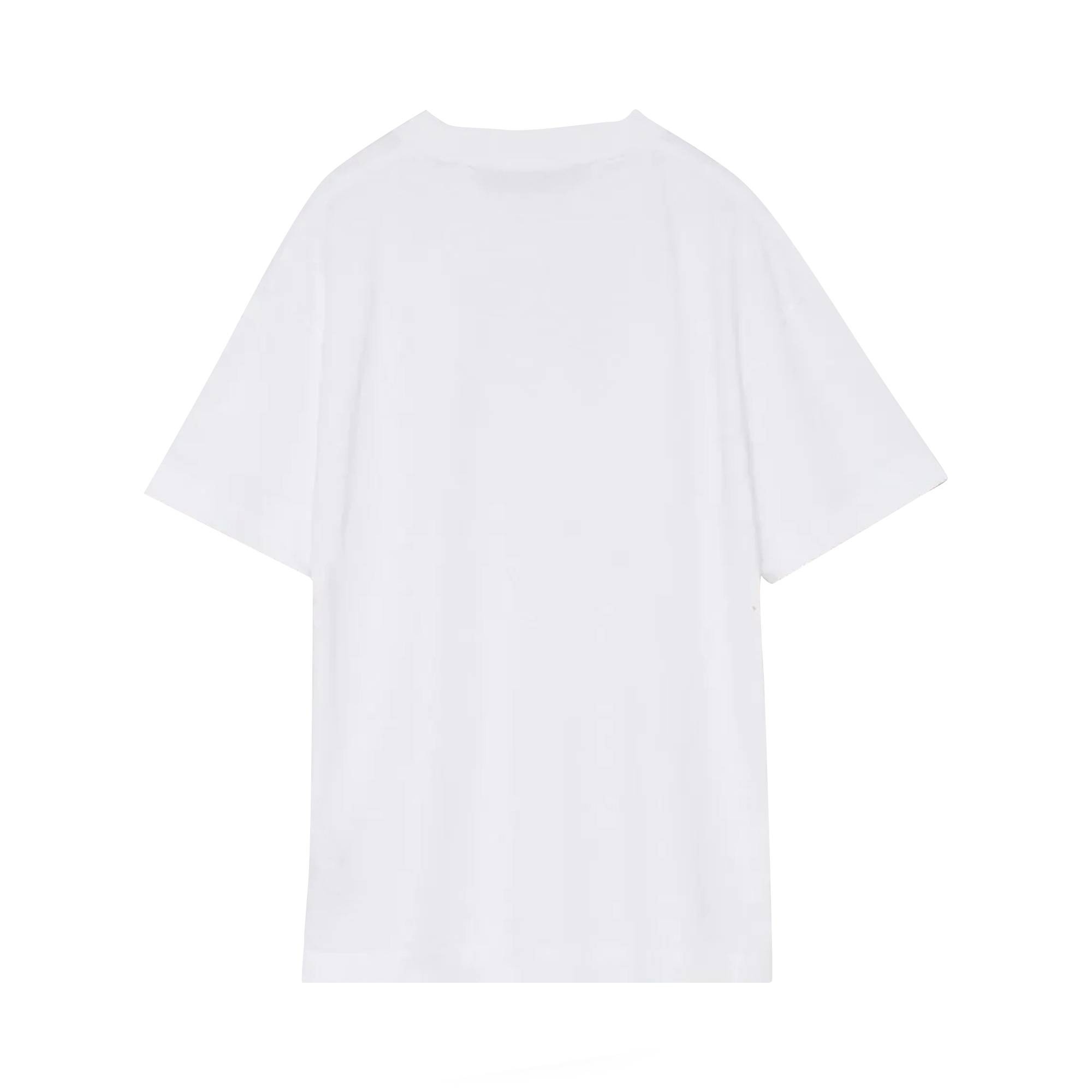 Palm Angels Boulevard Classic Tee 'White/Black' - 2