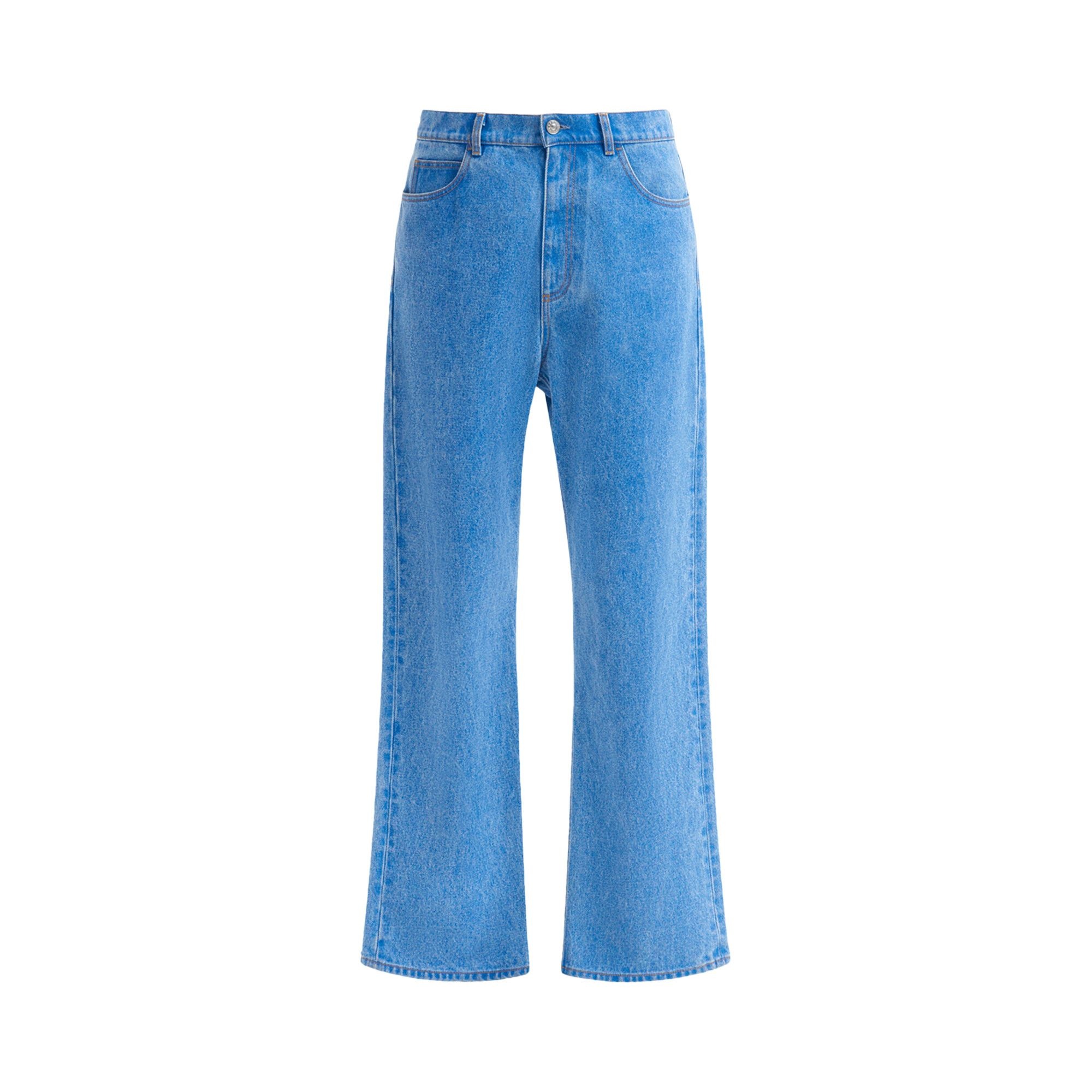 Marni Straight Leg Jeans 'Cobalt' - 1