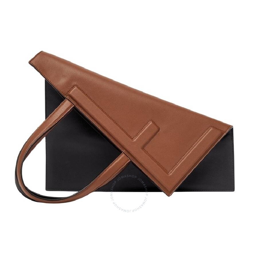 Fendi Flip Medium Shopper Leather Bag - 3