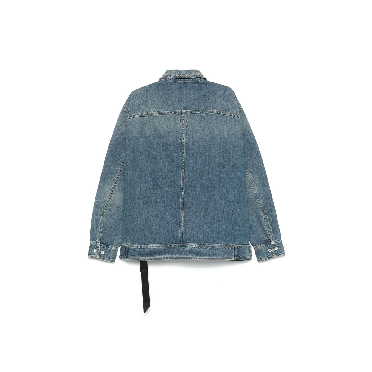 JUMBO DENIM JACKET (WASHED INDIGO) - 2