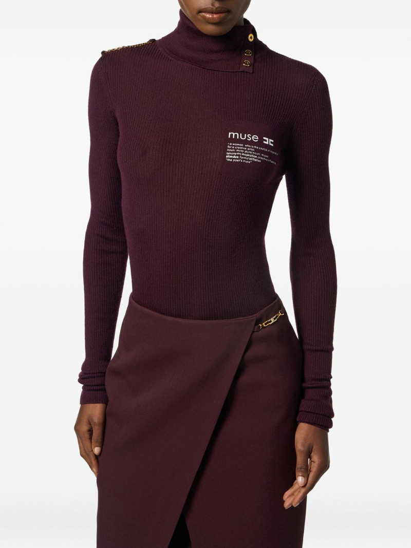 ribbed turtleneck sweater 3