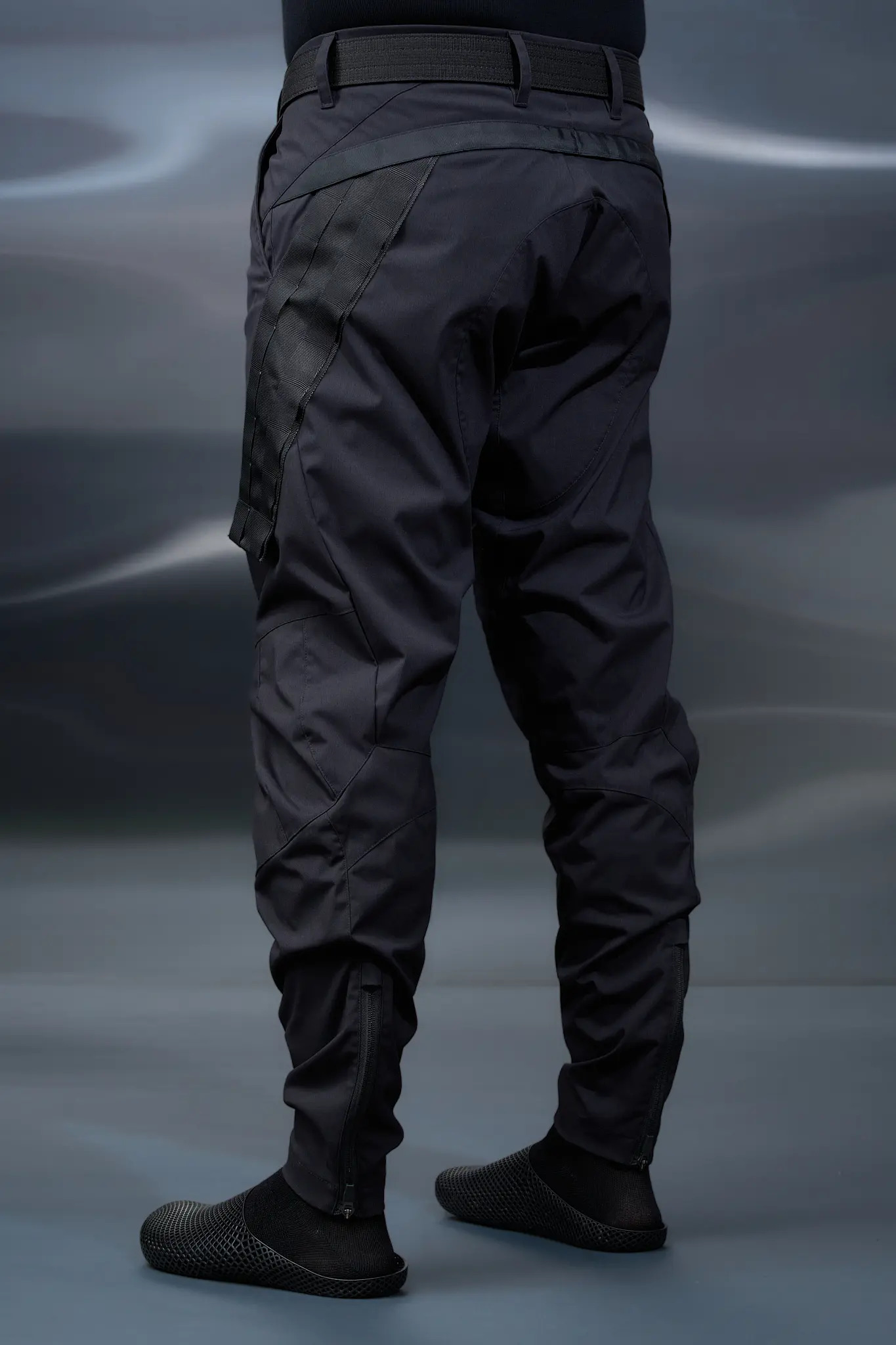 P10TS-E Encapsulated Nylon Tec Sys Articulated Pant Black - 10