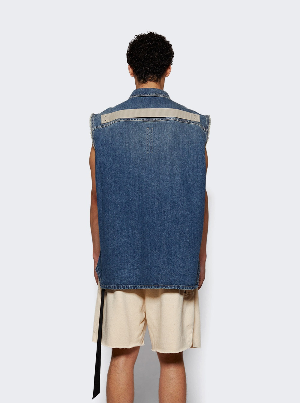 Sl Tommy Jumbo Outershirt Washed Indigo - 4