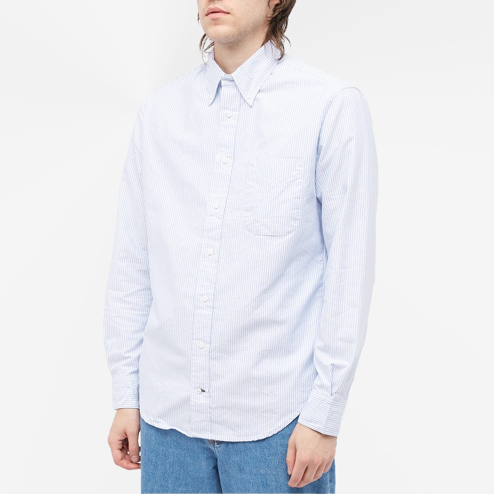 Gitman Vintage Button Down Stripe Oxford Shirt - 2