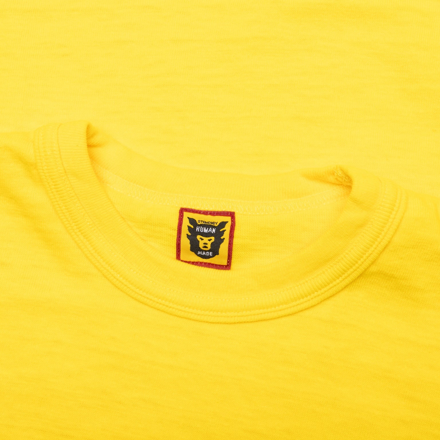 Human Made COLOR T-SHIRT - YELLOW | feature | REVERSIBLE