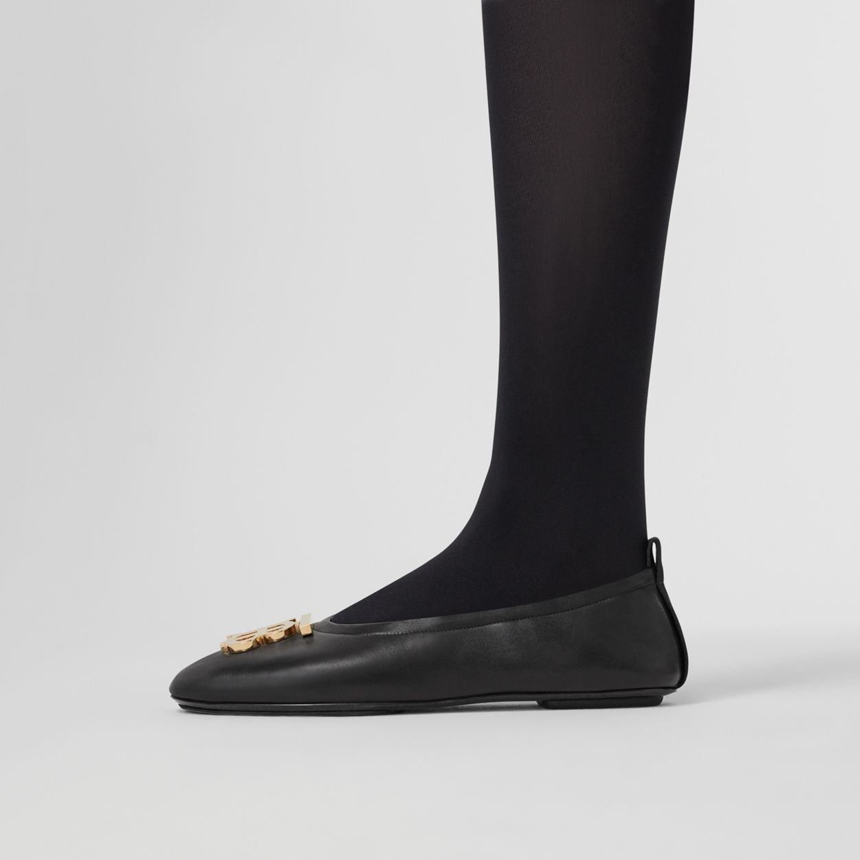 Monogram Motif Lambskin Ballerinas - 3