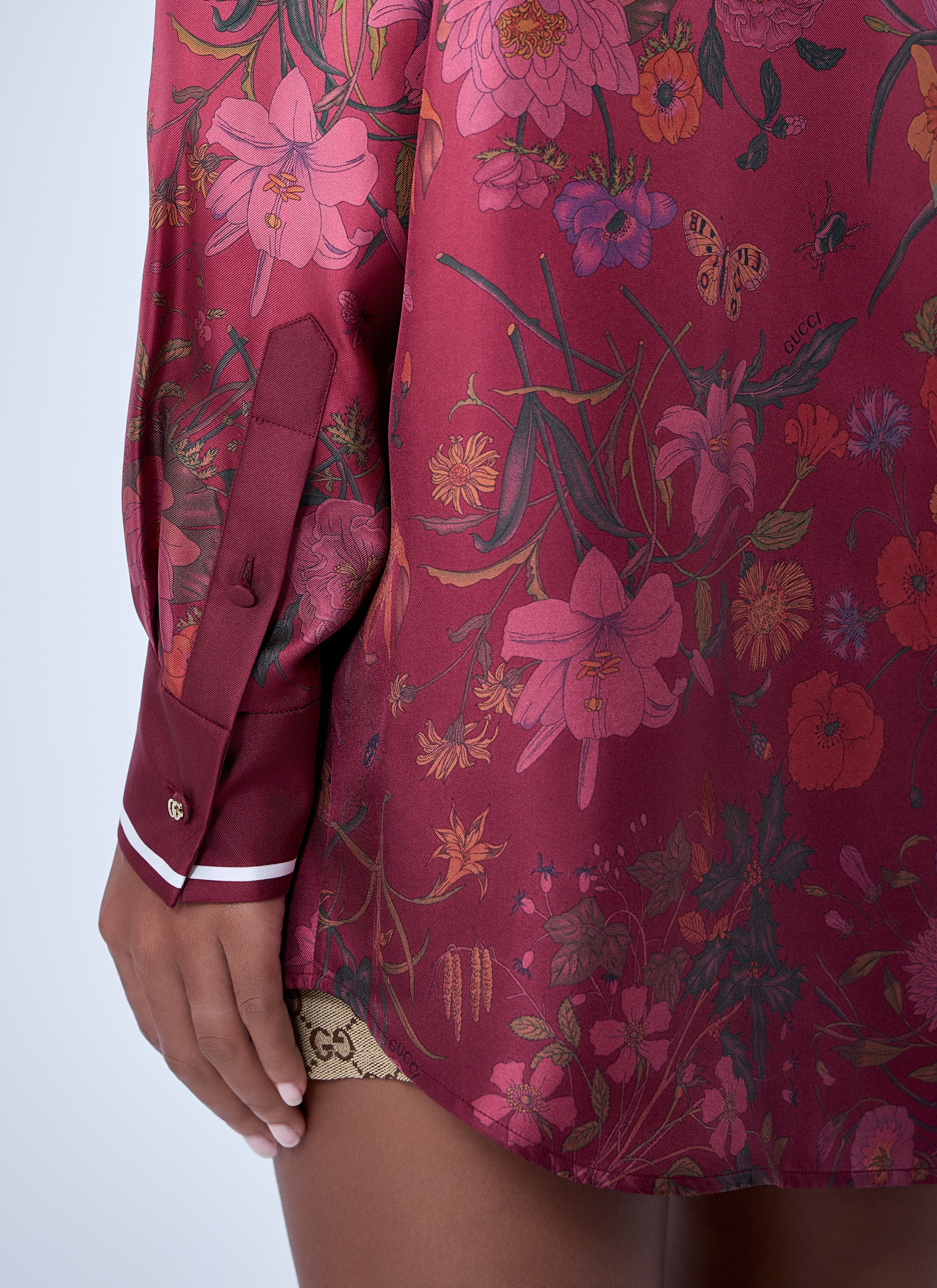 Gucci Women Flora Degrade Shirt - 6
