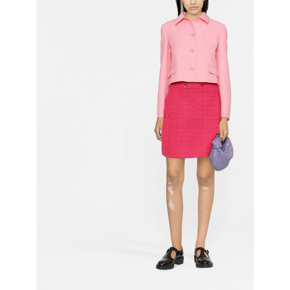 Valentino Pink Skirts - Fitted Skirts Women - 4