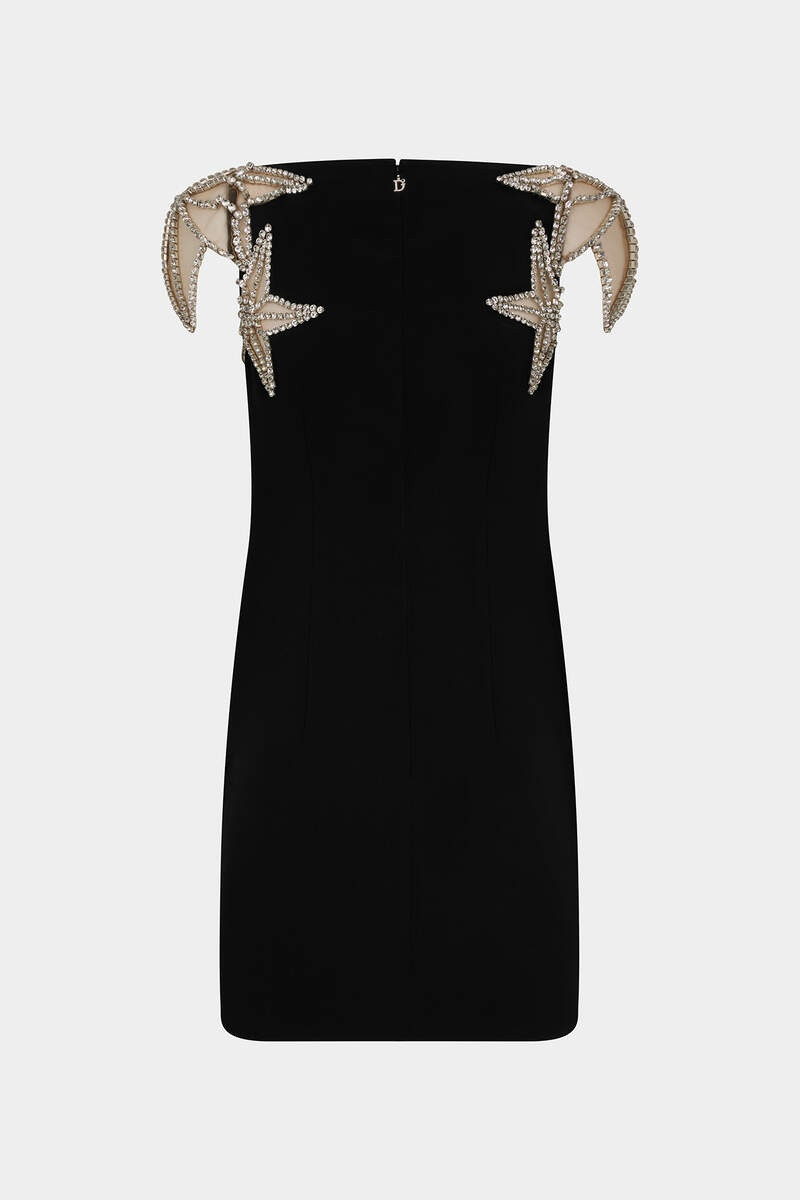 DSQUARED2 CRYSTAL STARS MINI DRESS outlook