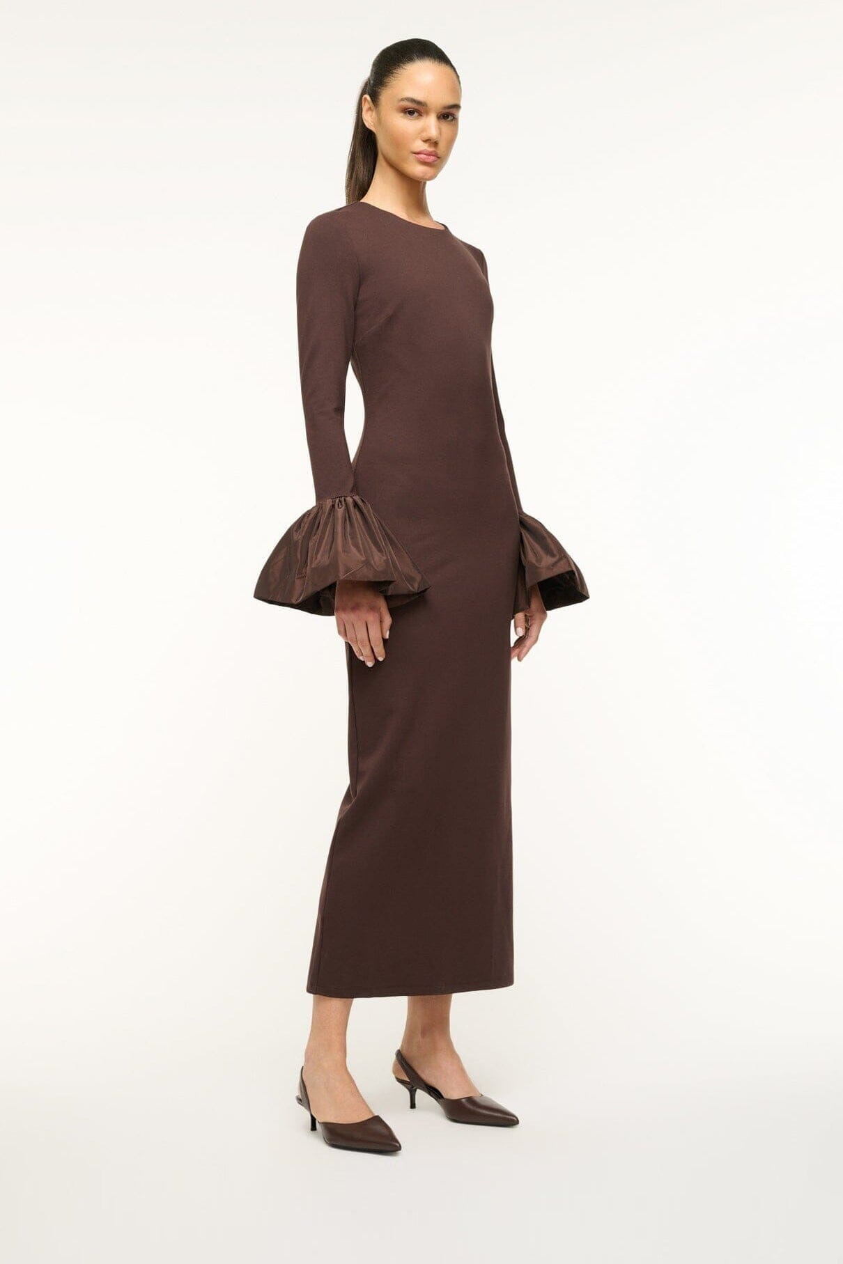 STAUD SEBASTIAN SLINGBACK ESPRESSO - 4