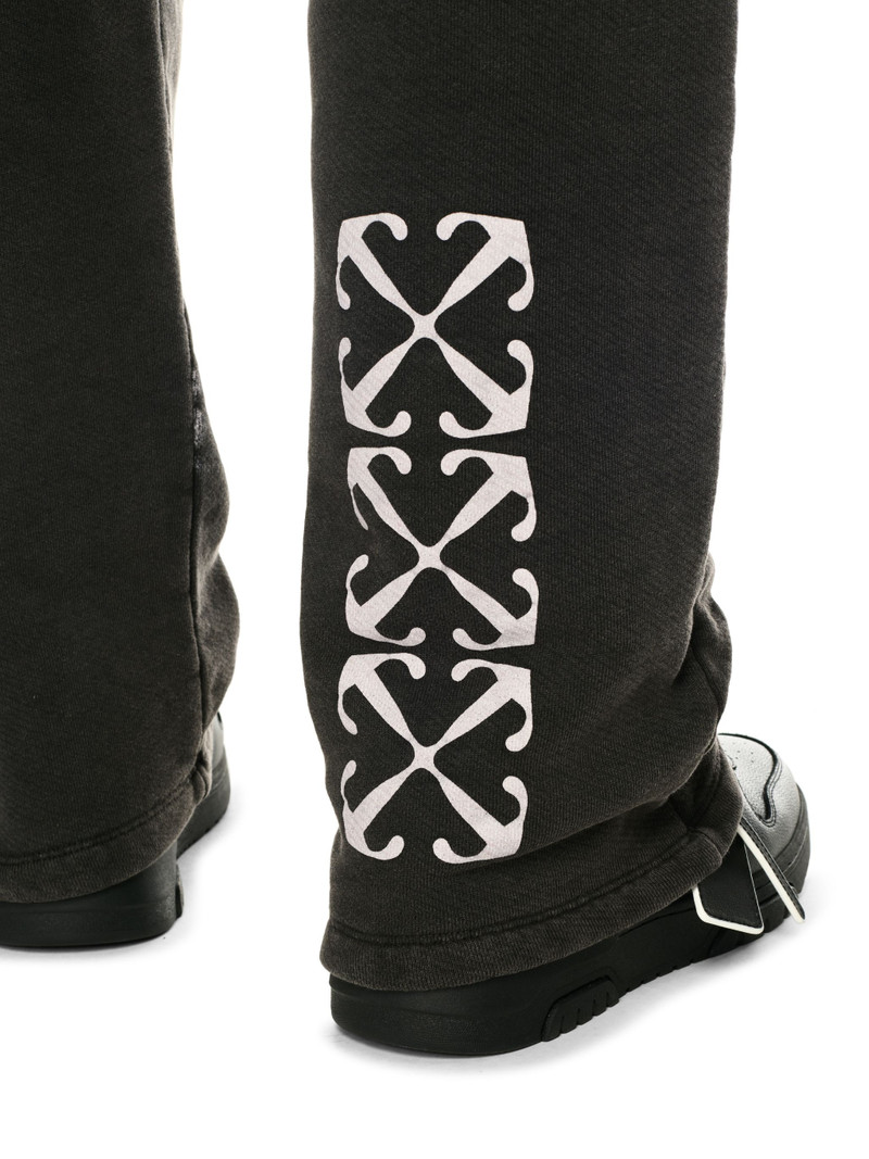 Black Blurred Mary Sweatpants 5