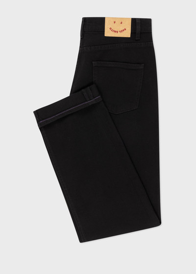 Paul Smith Straight-Fit Comfort Stretch 'Happy' Jeans outlook