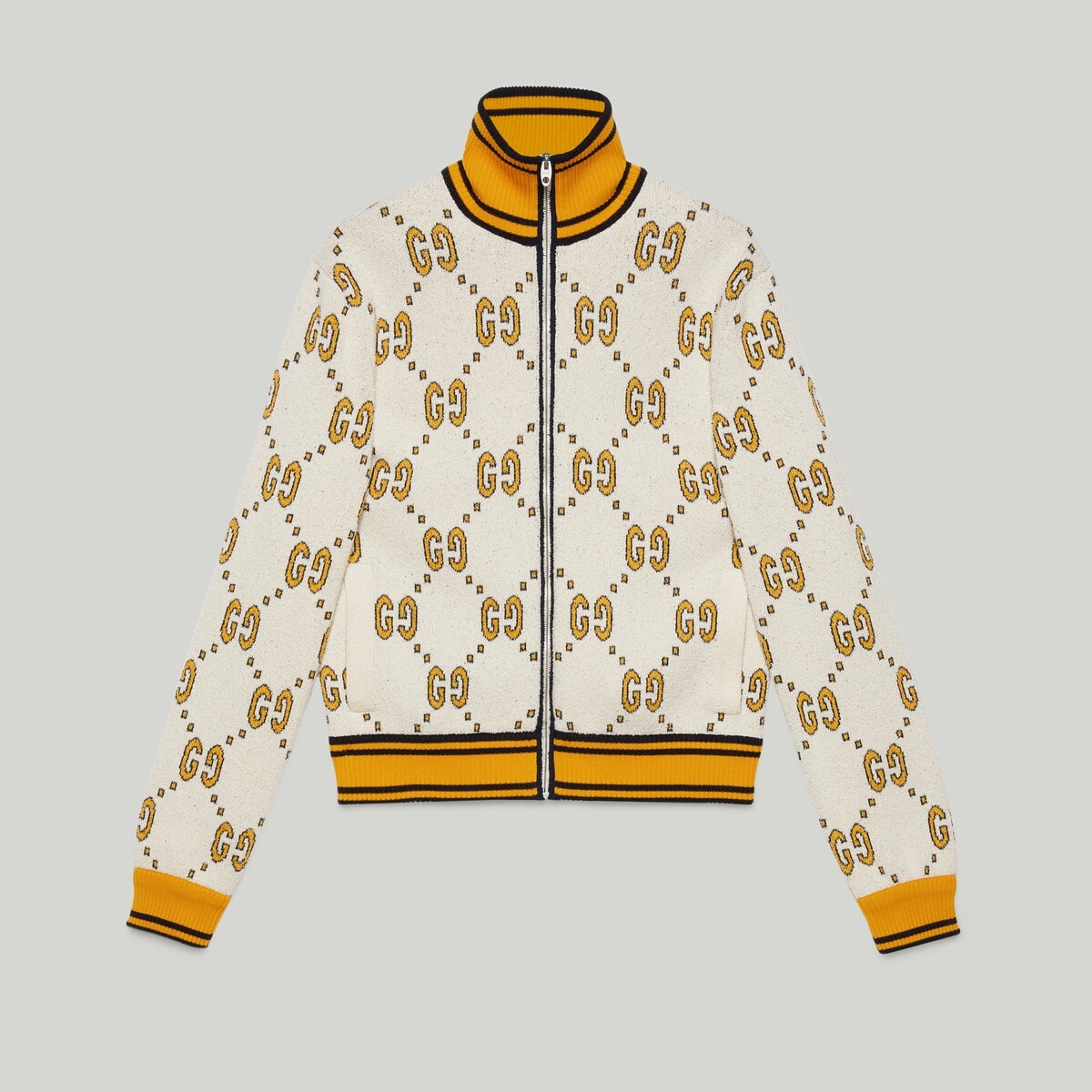 GUCCI GG cotton zip jacket | REVERSIBLE
