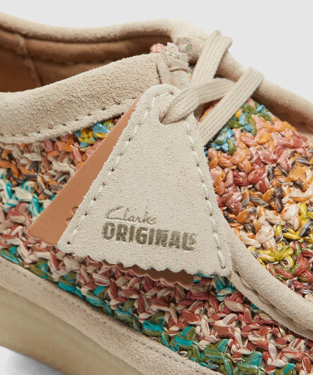 Wallabee multi raffia shoe - 9