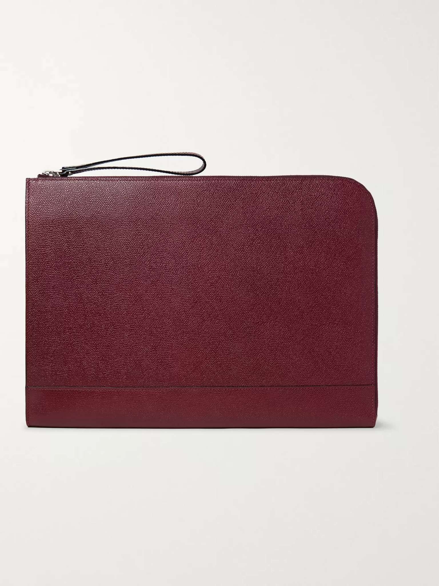 Pebble-Grain Leather Portfolio - 1