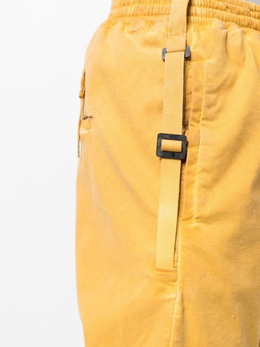 adjustable-strap drop-crotch trousers - 5