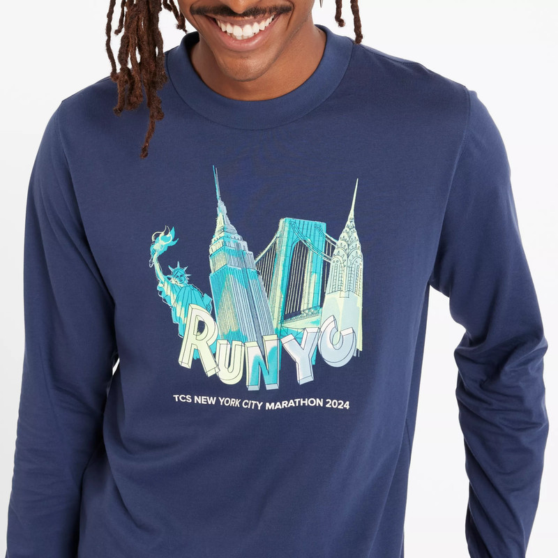 New Balance NYC Marathon Graphic Long Sleeve outlook