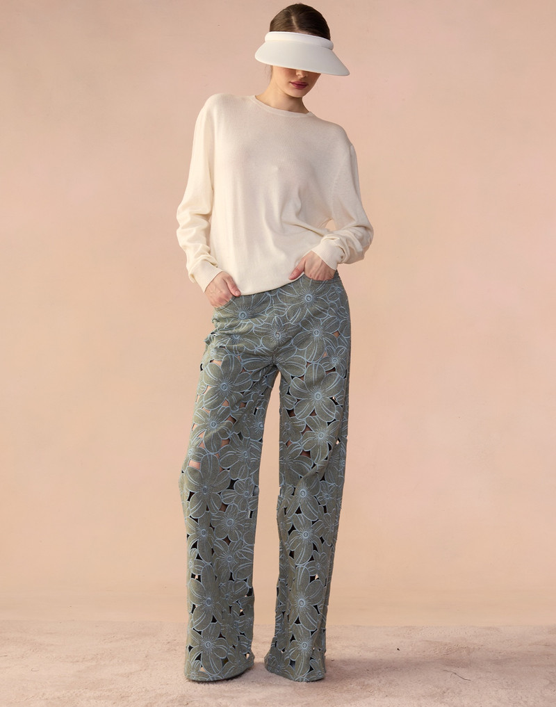 Flora Cutout Jeans 3