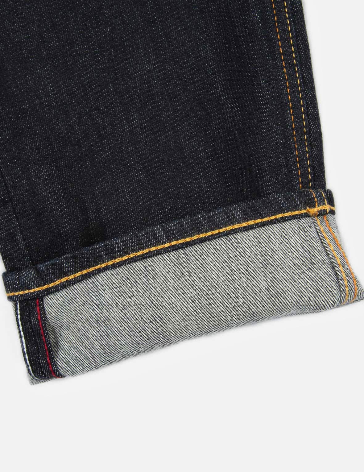 SEAGULL AND LOGO PRINT SLIM FIT JEANS - 9