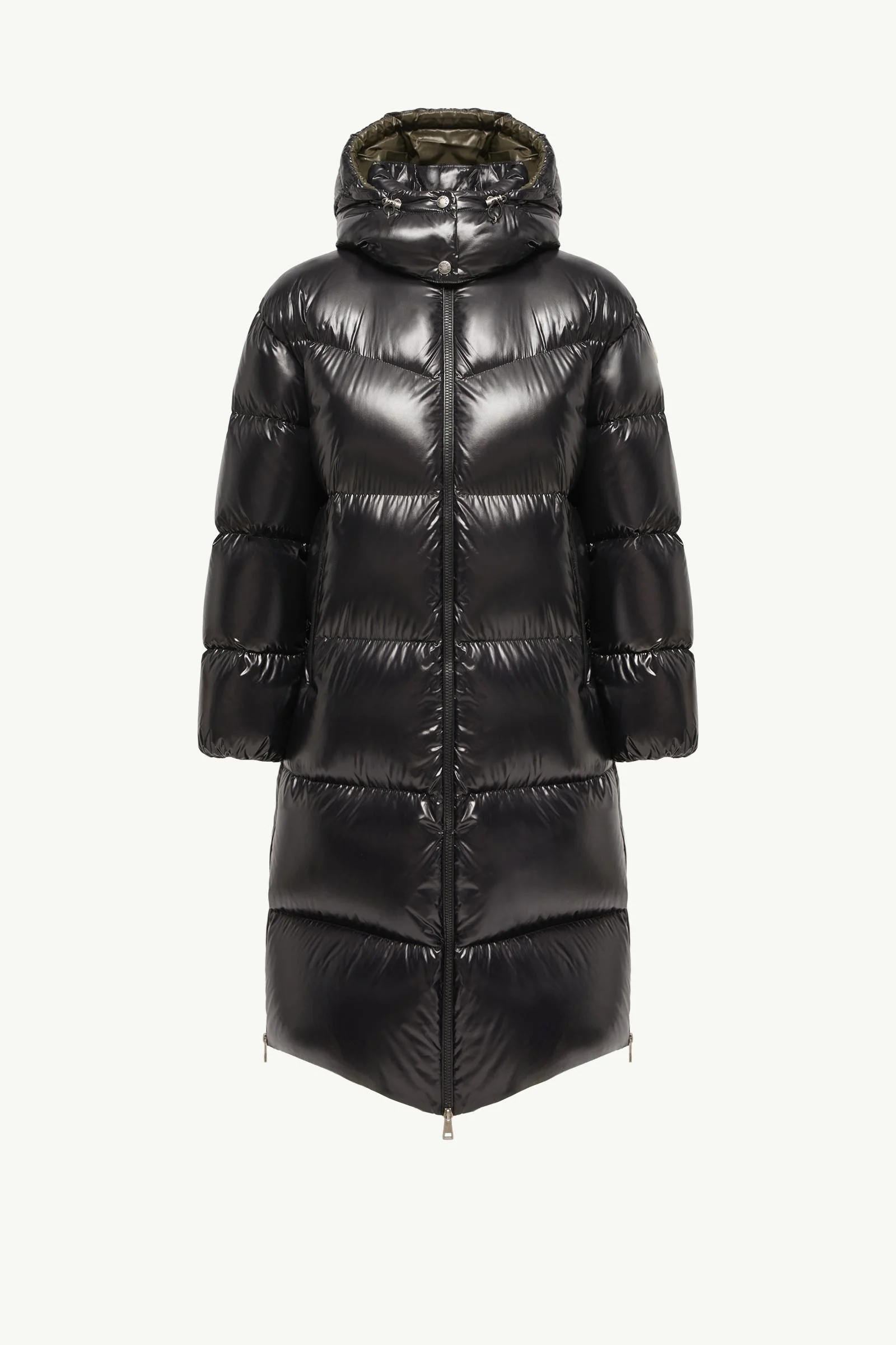 Harfang Hooded Long Down Coat - 1