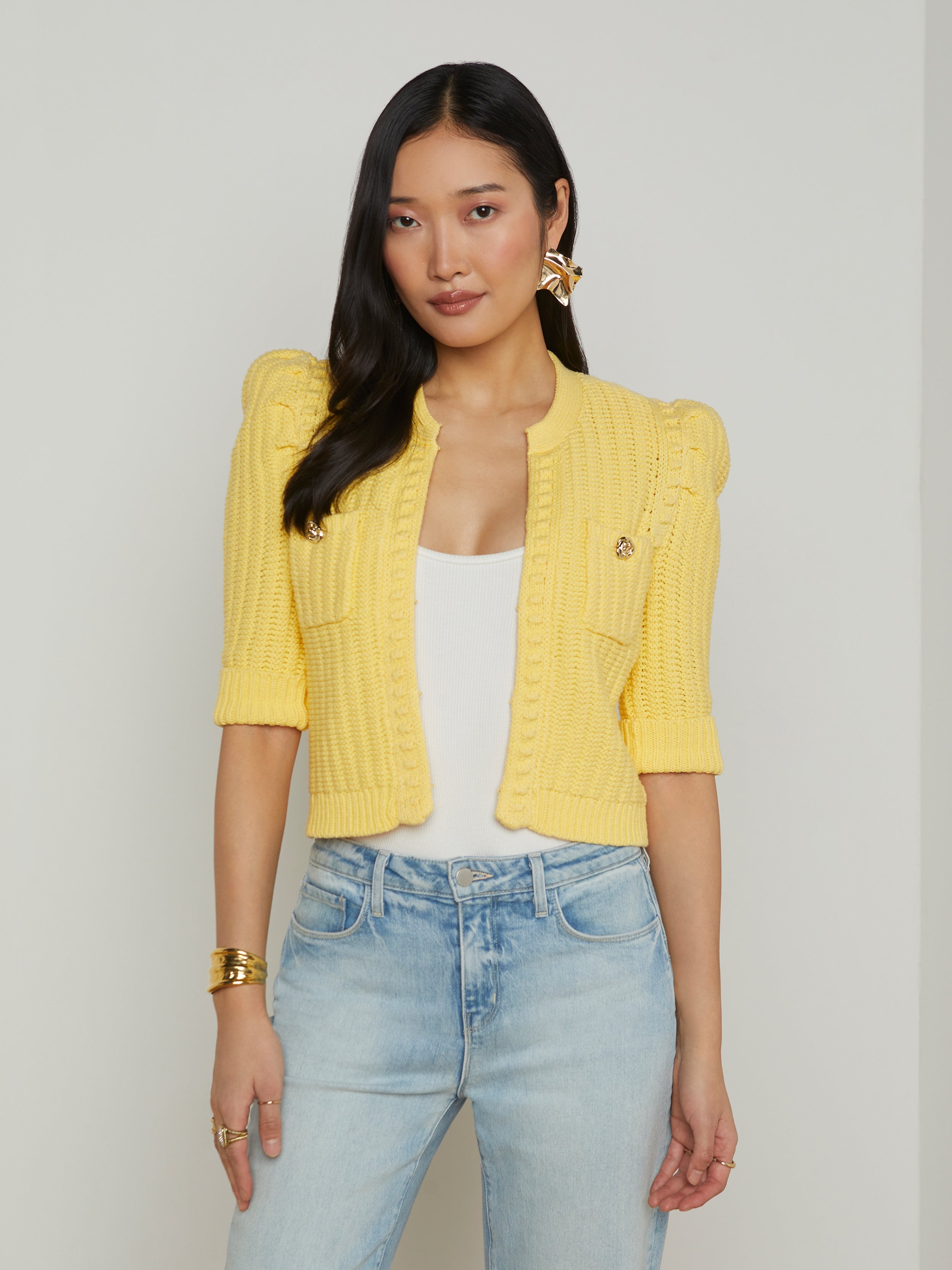 Delilah Cropped Cardigan - 2