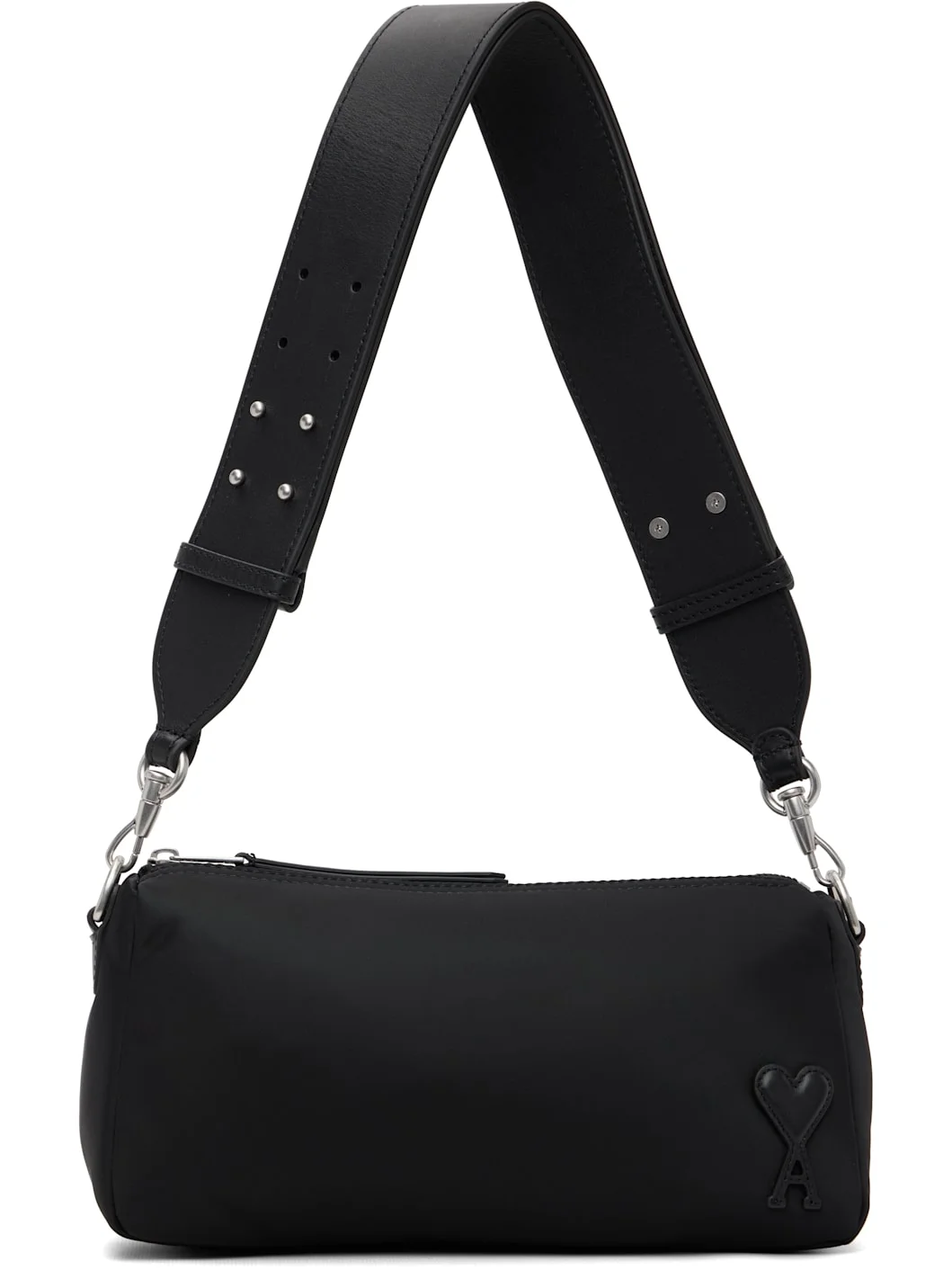 Black Nylon Marcel Bag - 1