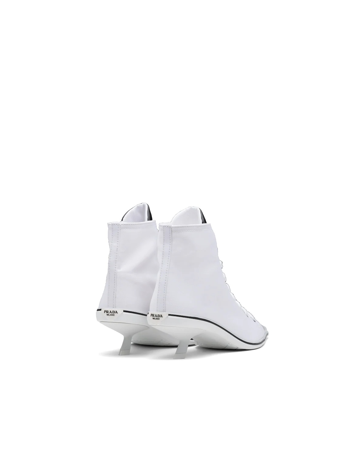 Prada Synthesis heeled high-top sneakers - 3