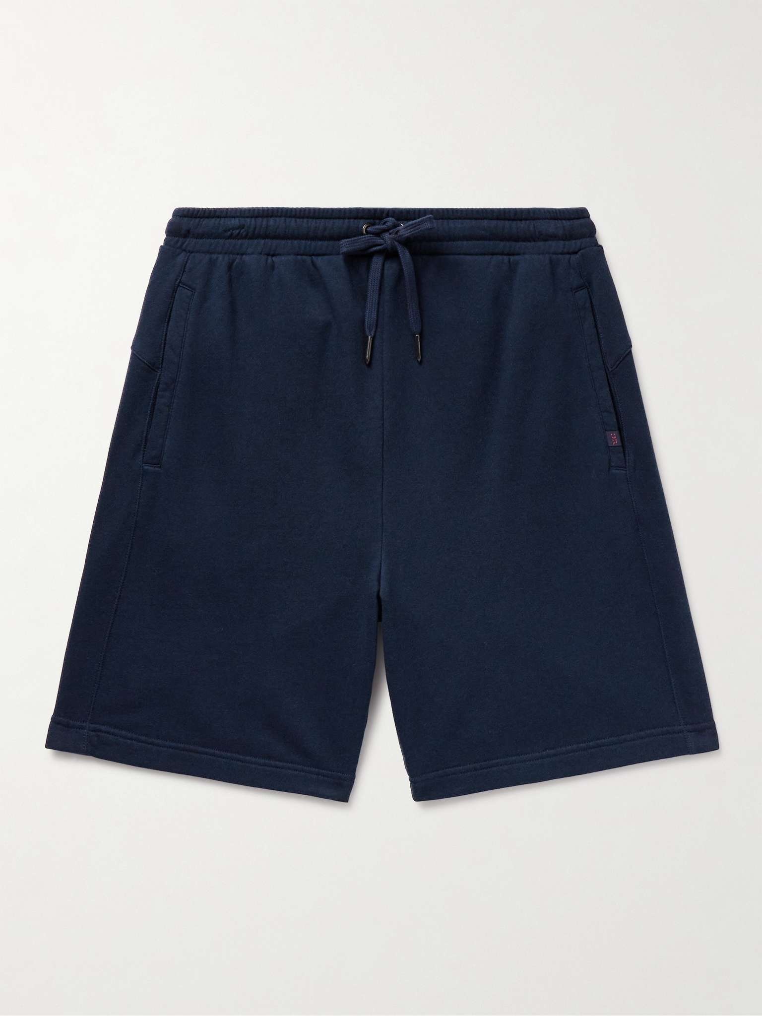 Quinn Straight-Leg Cotton and Modal-Blend Jersey Drawstring Shorts - 1