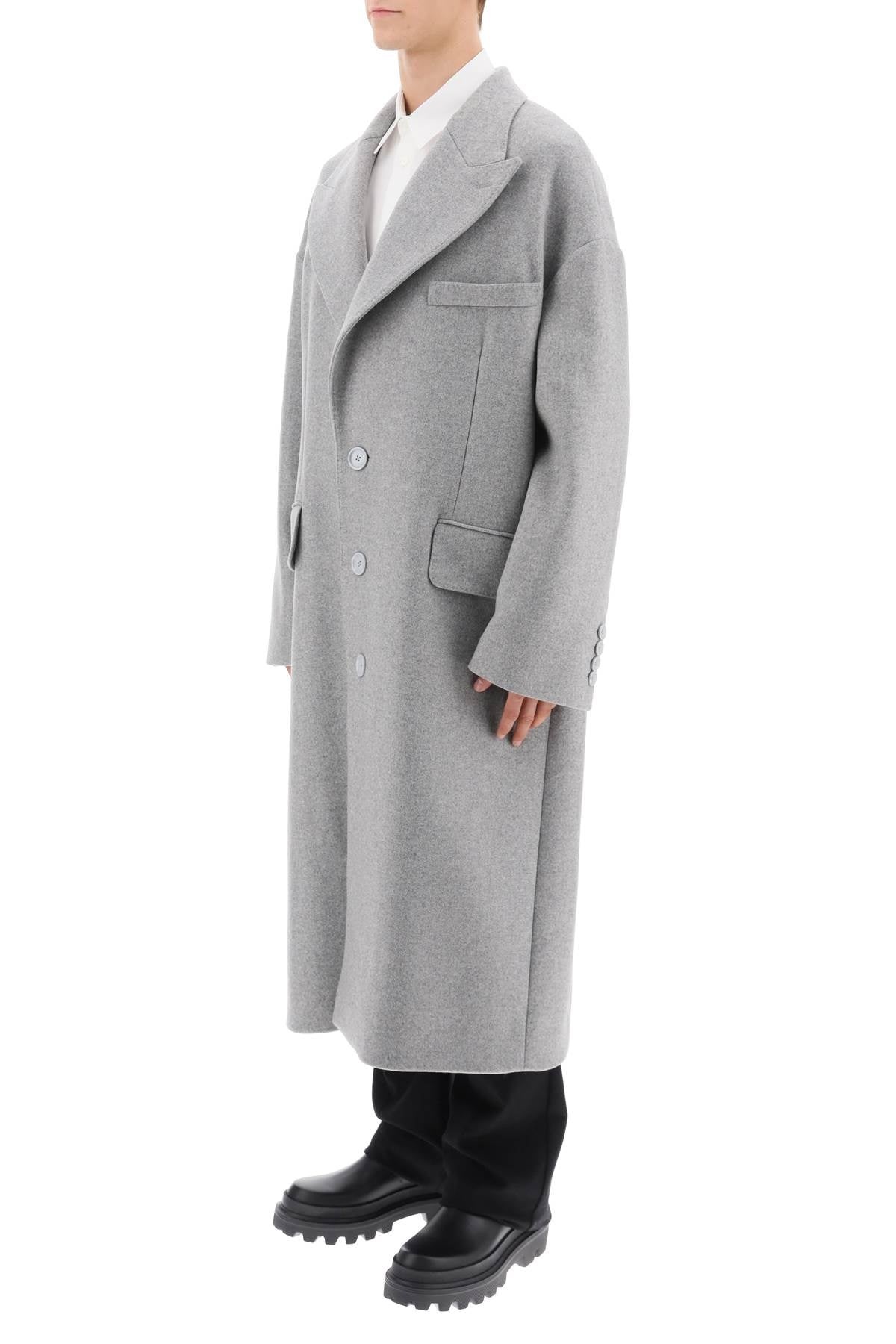 Dolce & Gabbana Deconstructed Maxi Coat Men - 4
