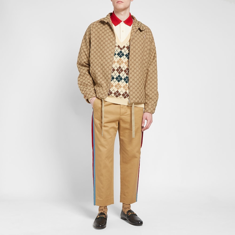 Gucci Wool Alpaca Argyle Knit - 8