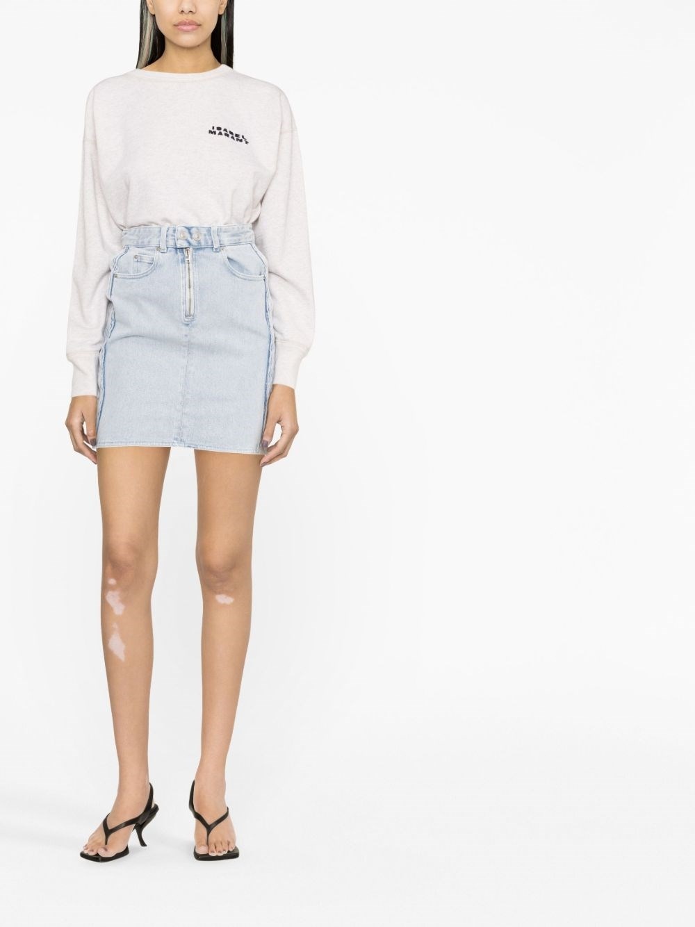 Shad cotton crewneck sweatshirt - 4