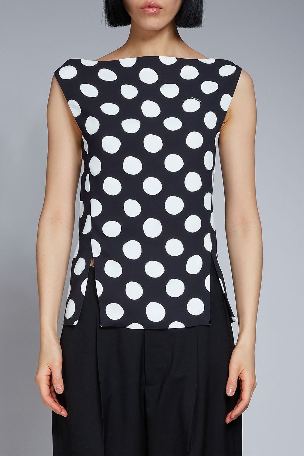 Cady Top - Black Dot - 2