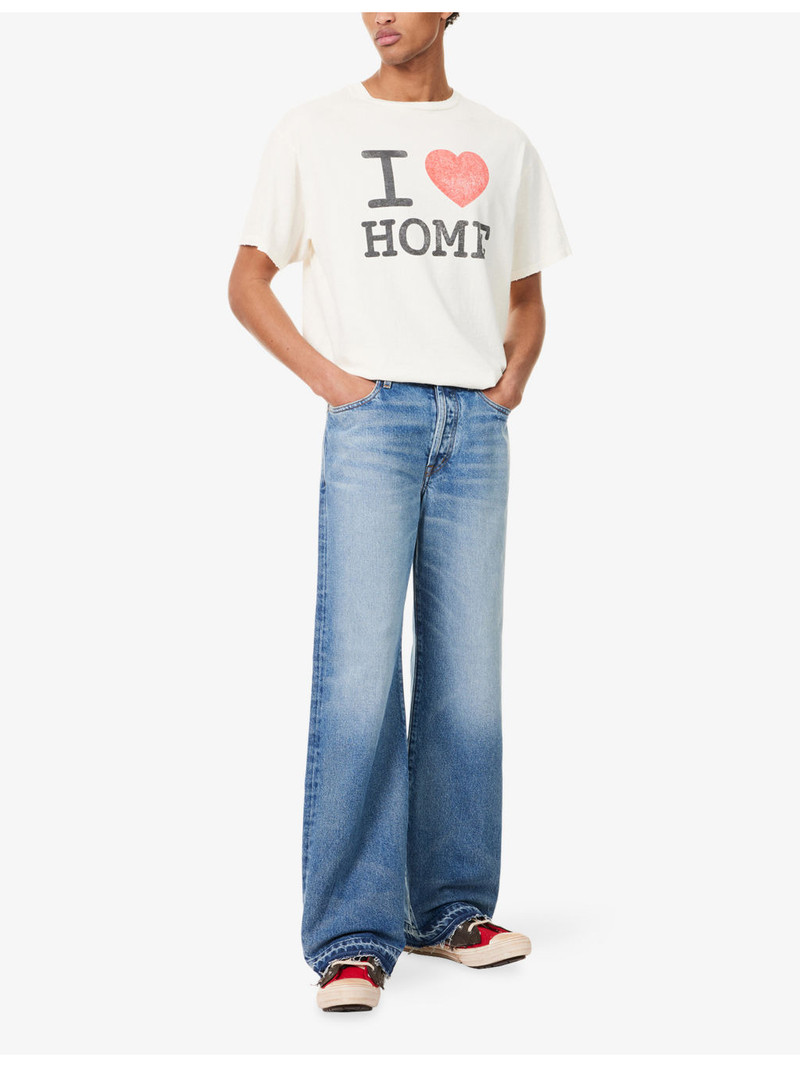 GALLERY DEPT. Melrose Straight-Leg Denim Jeans outlook